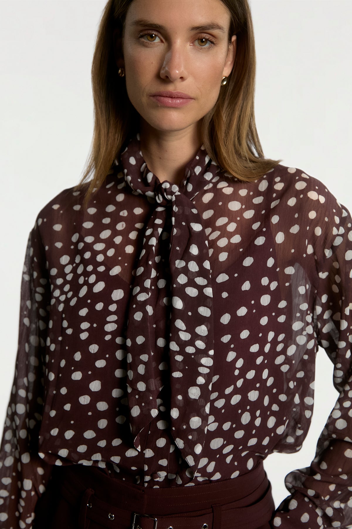 Janesse blouse Bordeaux