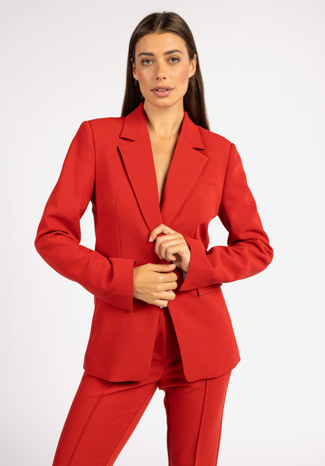 Monica Blazer Red