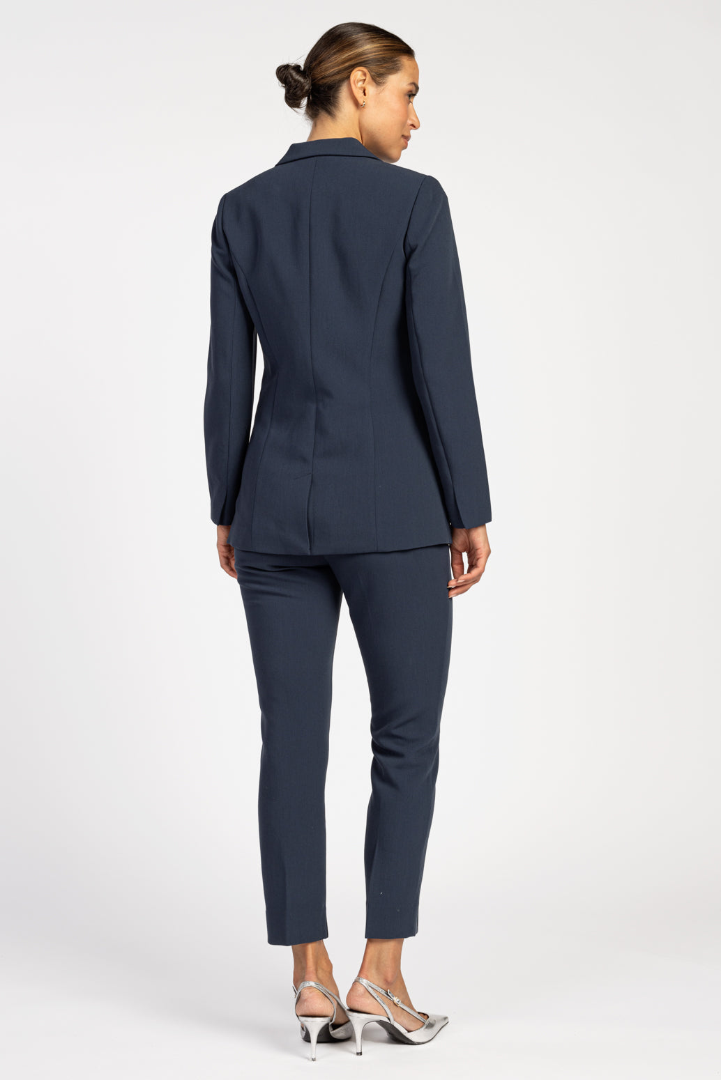 Perize blazer donkerblauw