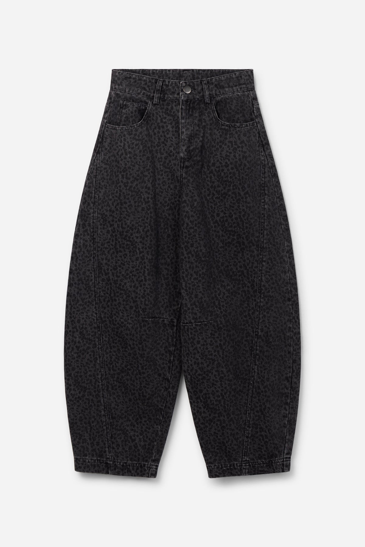 Quinn animal jeans grijs