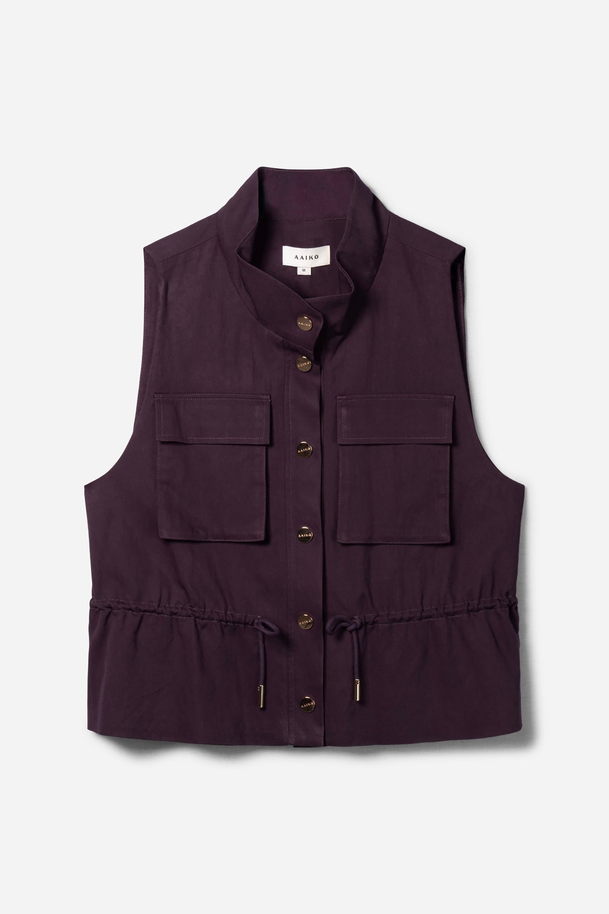 Lena gilet paars