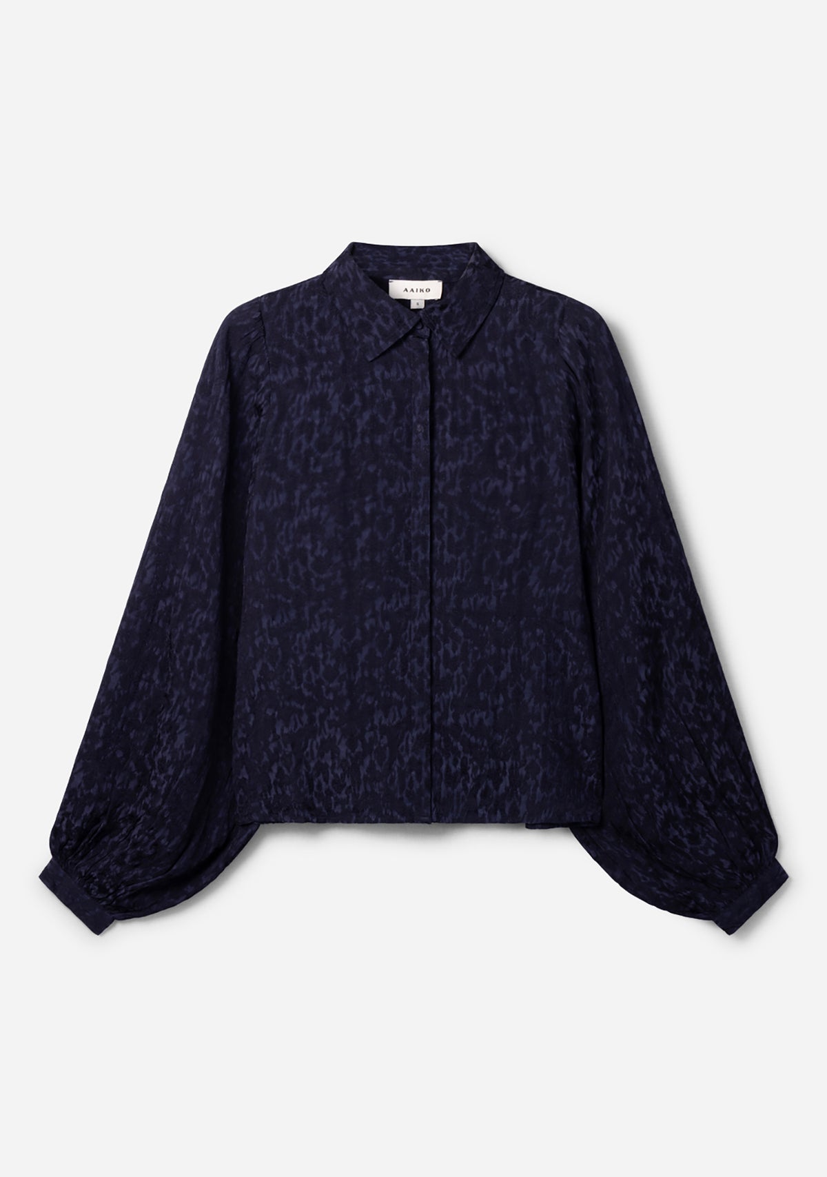 Rose blouse dark blue