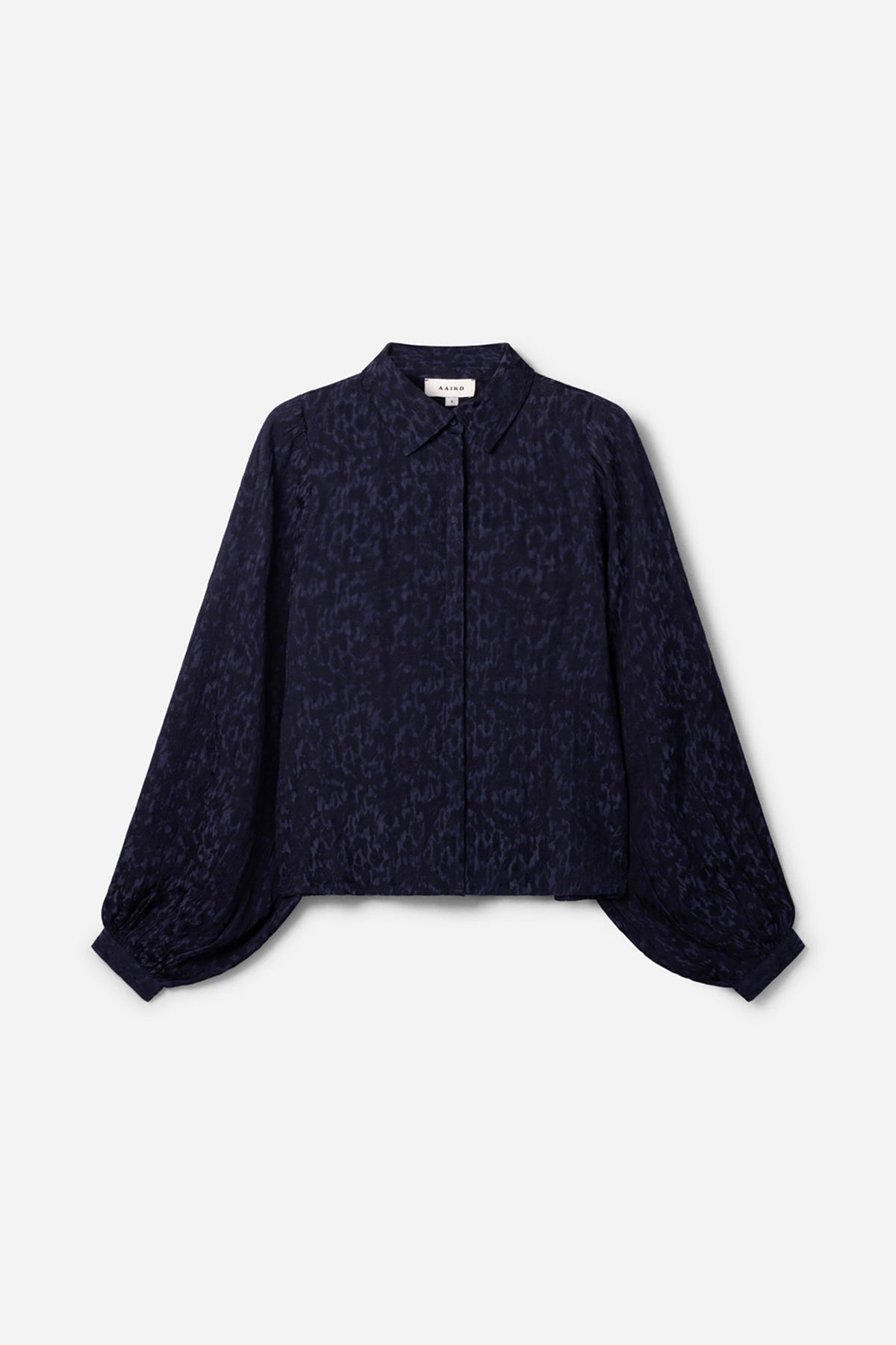 Rose blouse dark blue