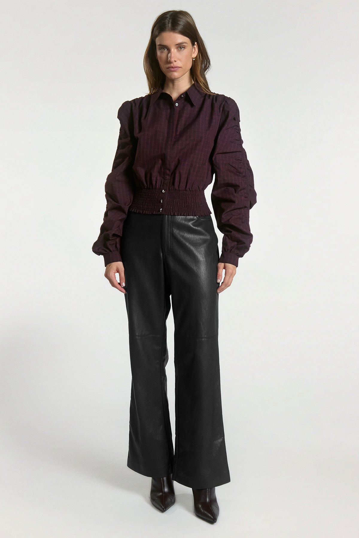 Rianne PU trousers black