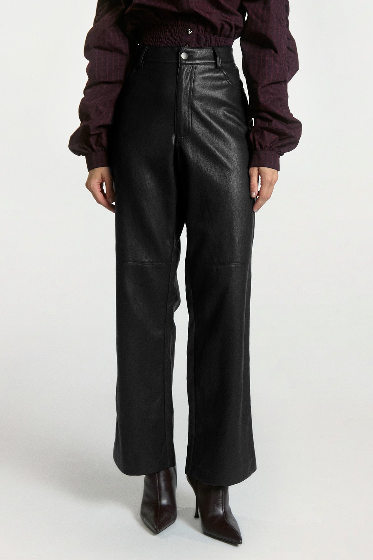 Rianne PU trousers black
