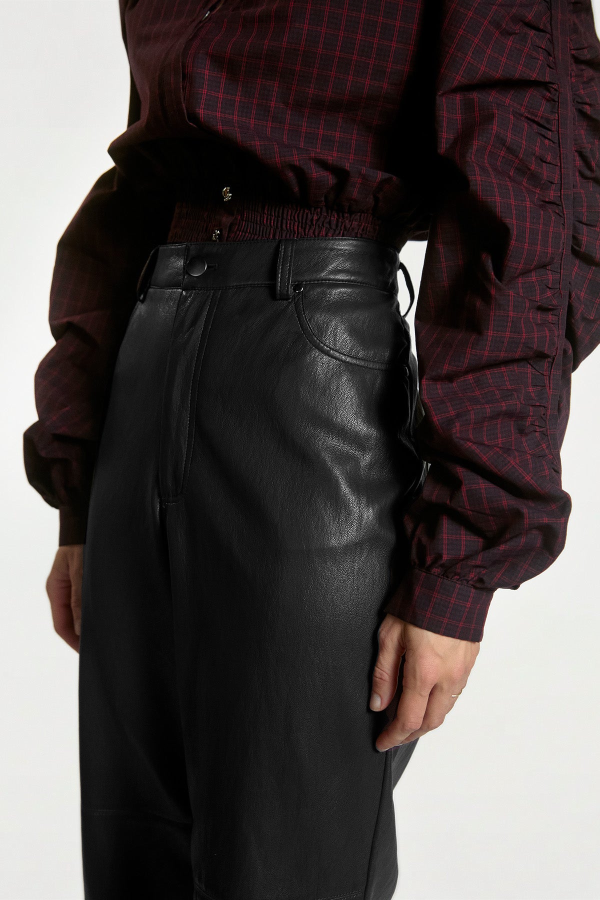 Rianne PU trousers black