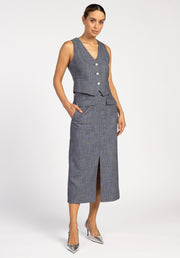 AAIKO, Salana Skirt Denim