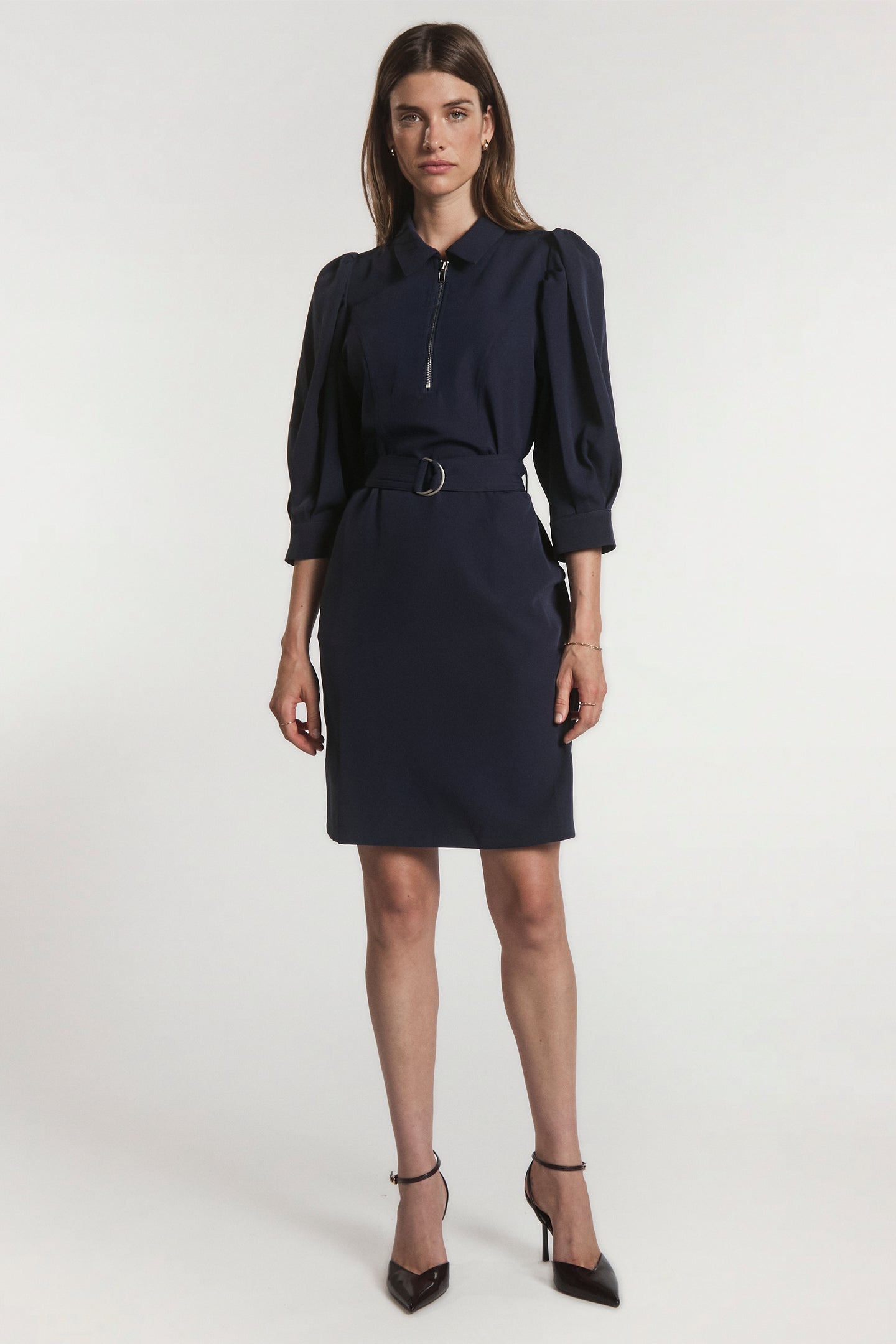 Semira jurk blauw