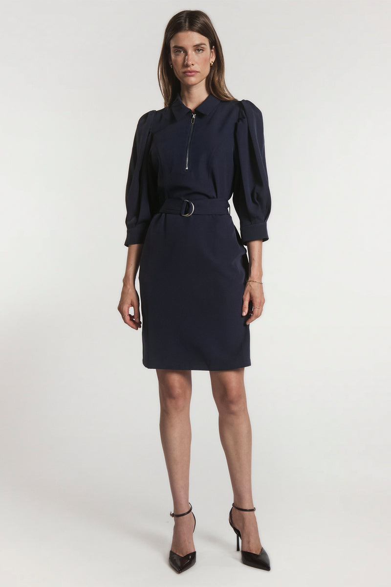 Semira jurk blauw