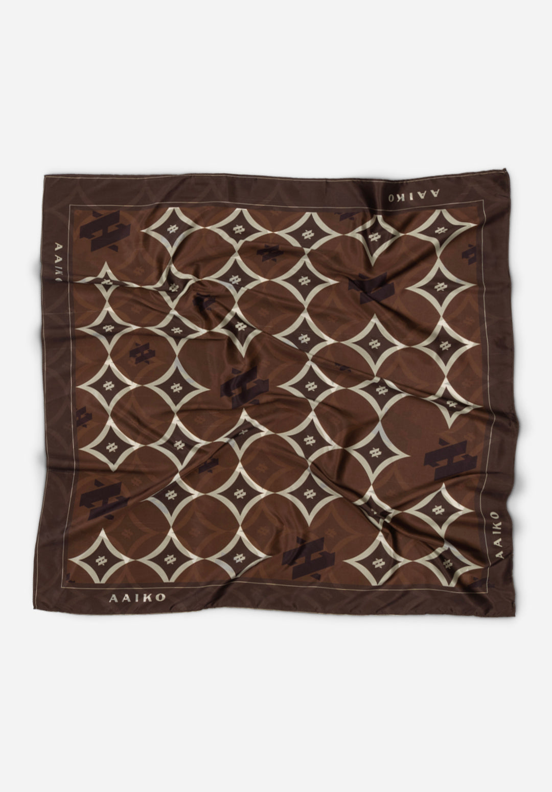 Scarf brown