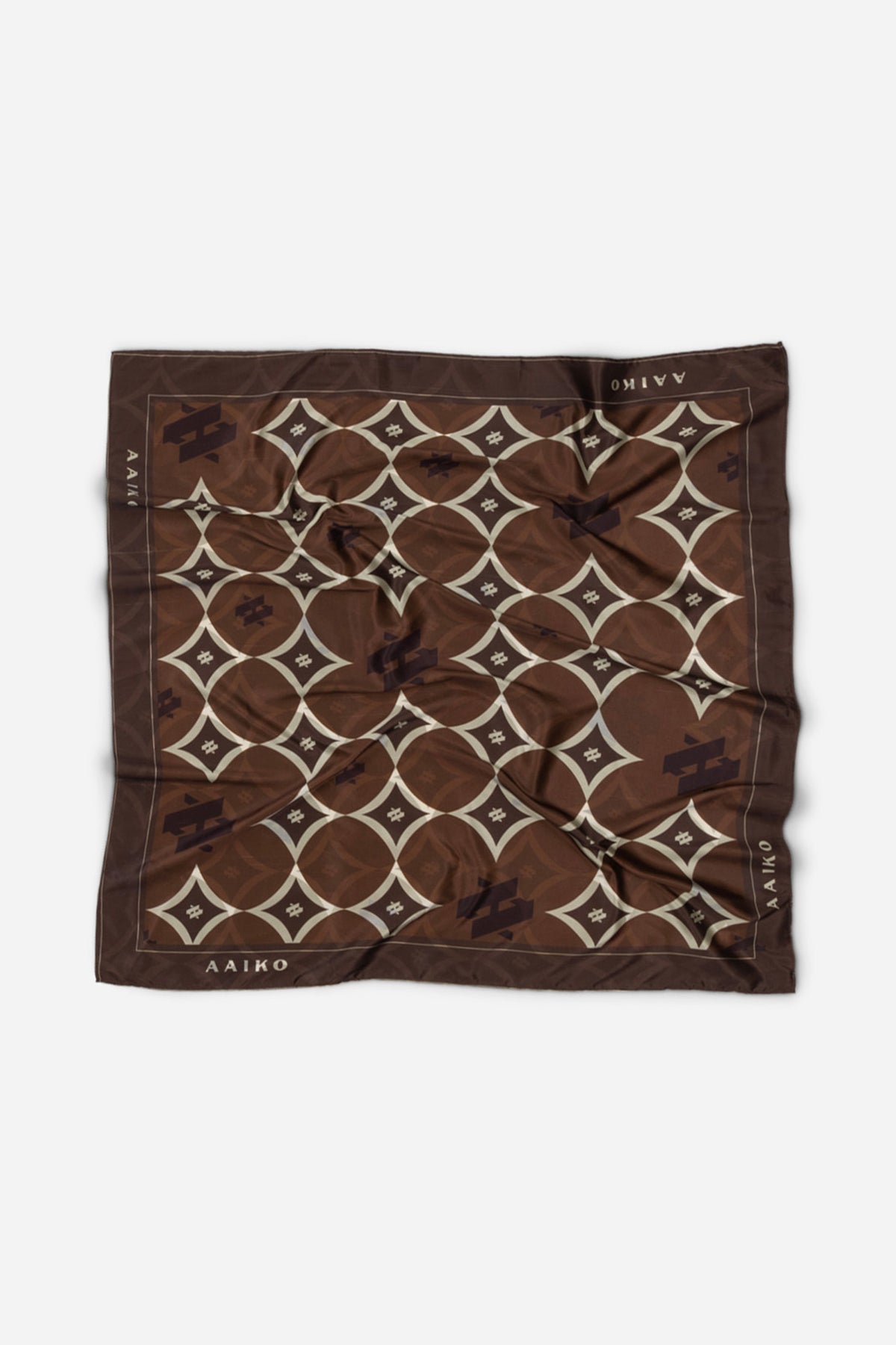 Scarf brown