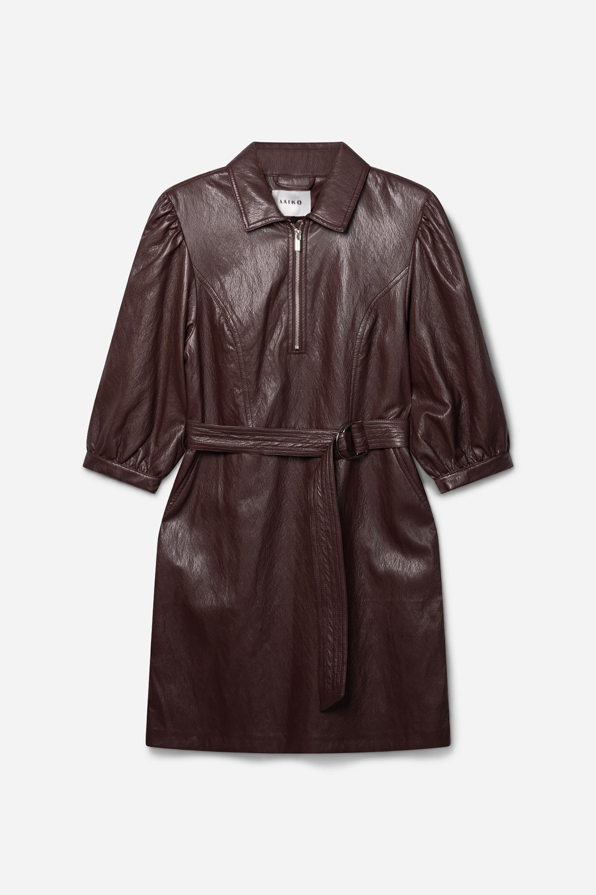 Semira dress burgundy