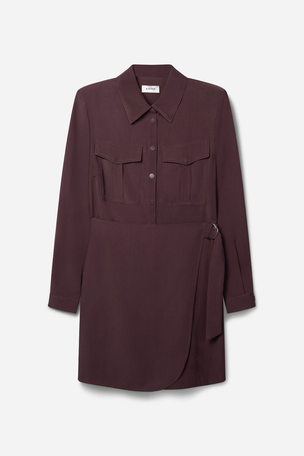 Yven dress burgundy