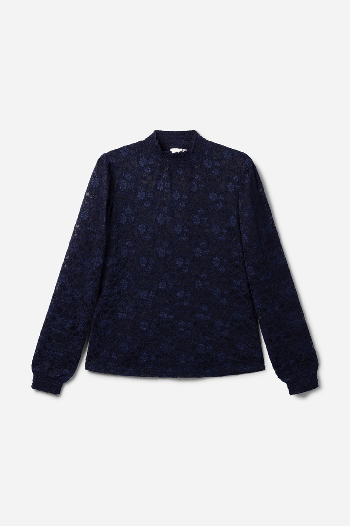 Tory lace top donkerblauw