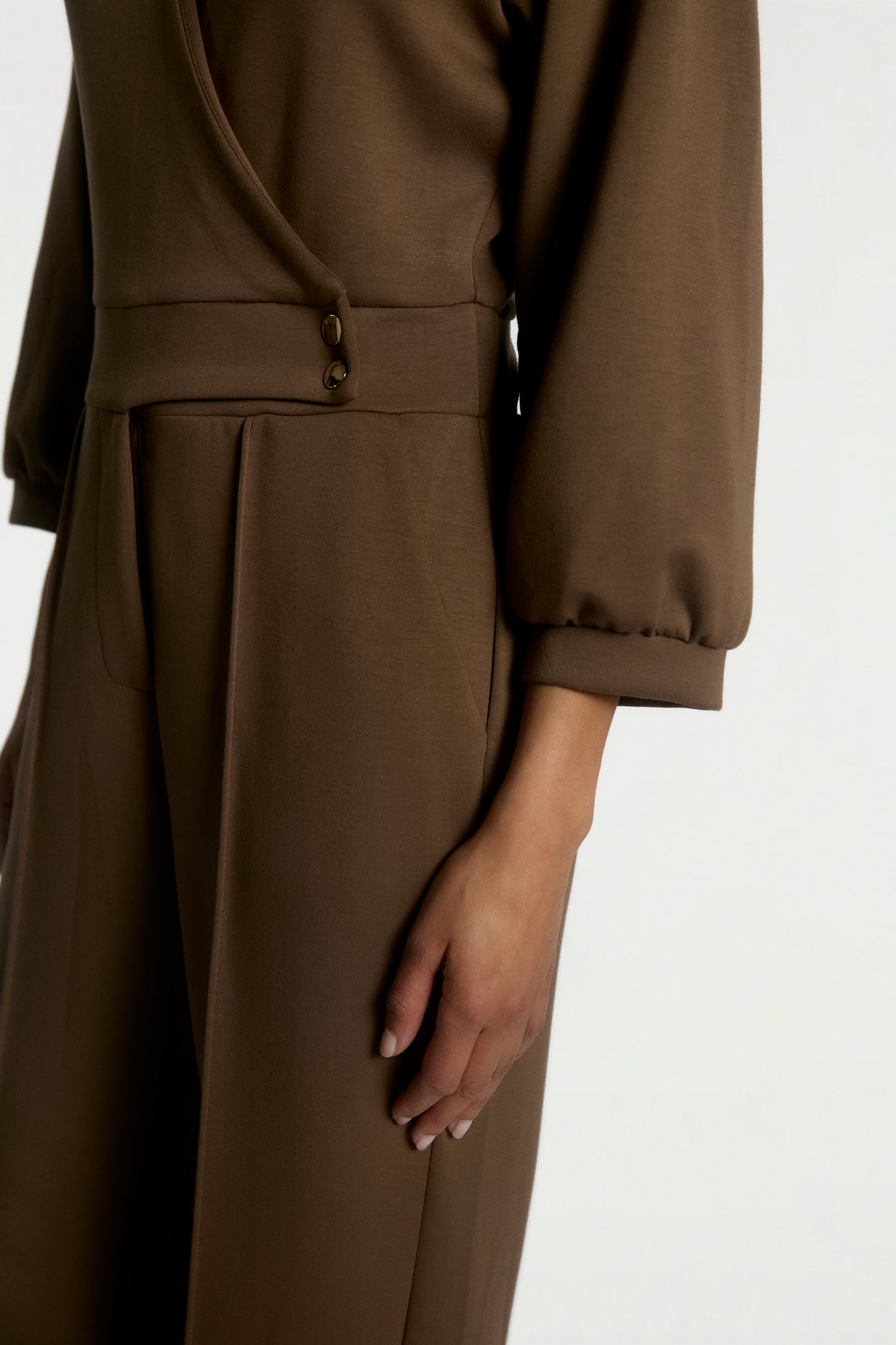 Vion jumpsuit bruin