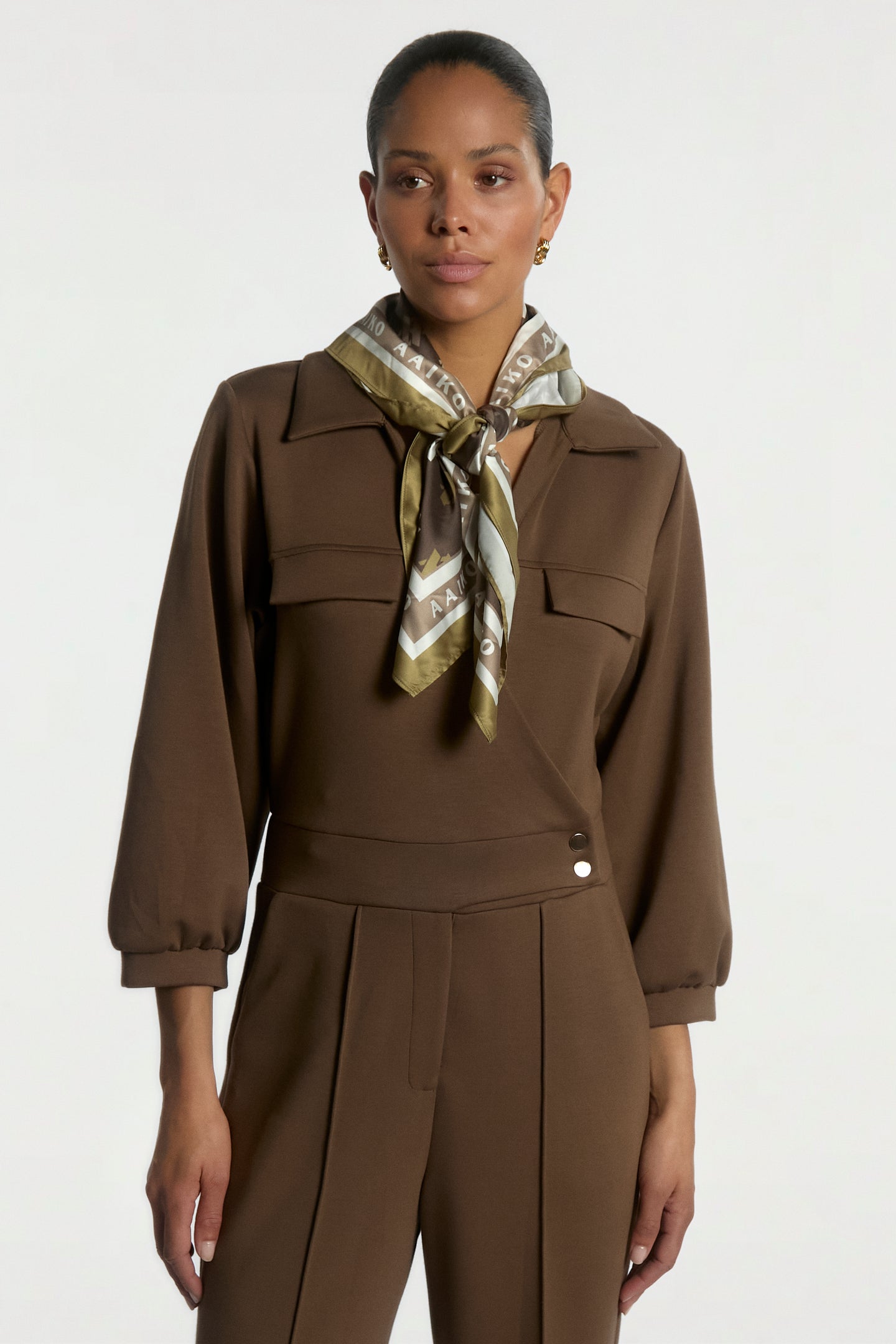 Vion jumpsuit bruin