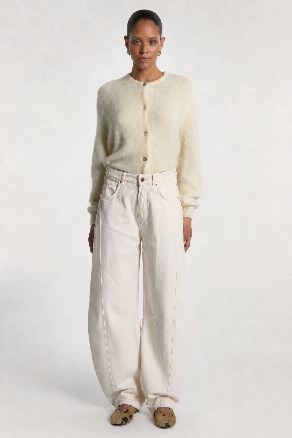 Daley jeans cream