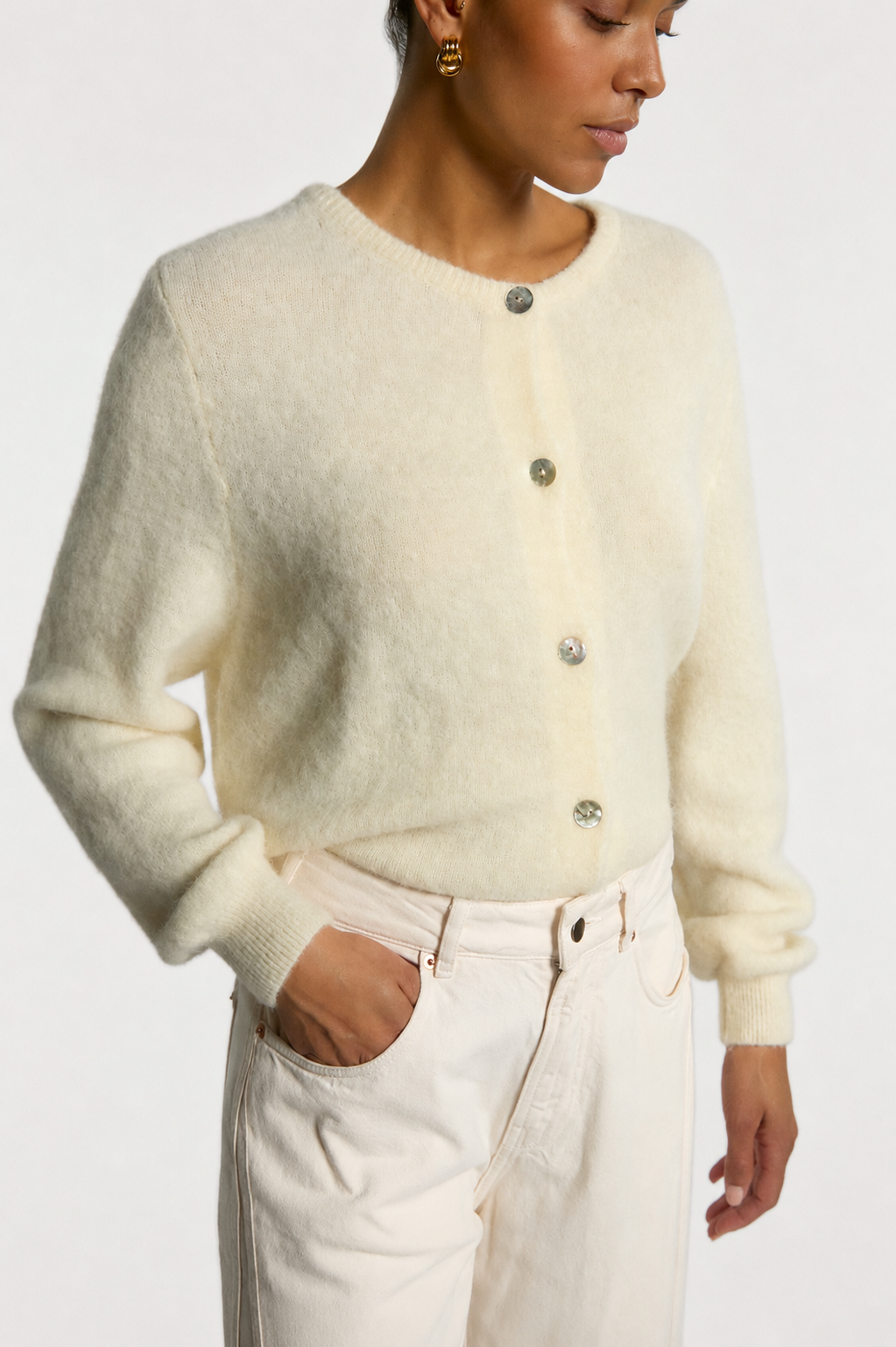 Daley jeans cream