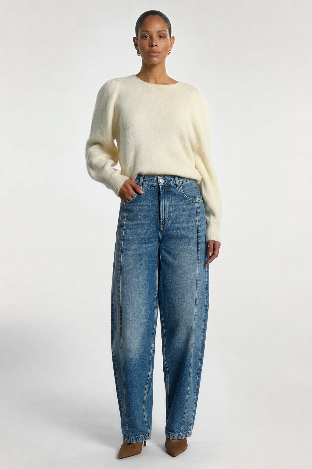 Daley barrel jeans denim