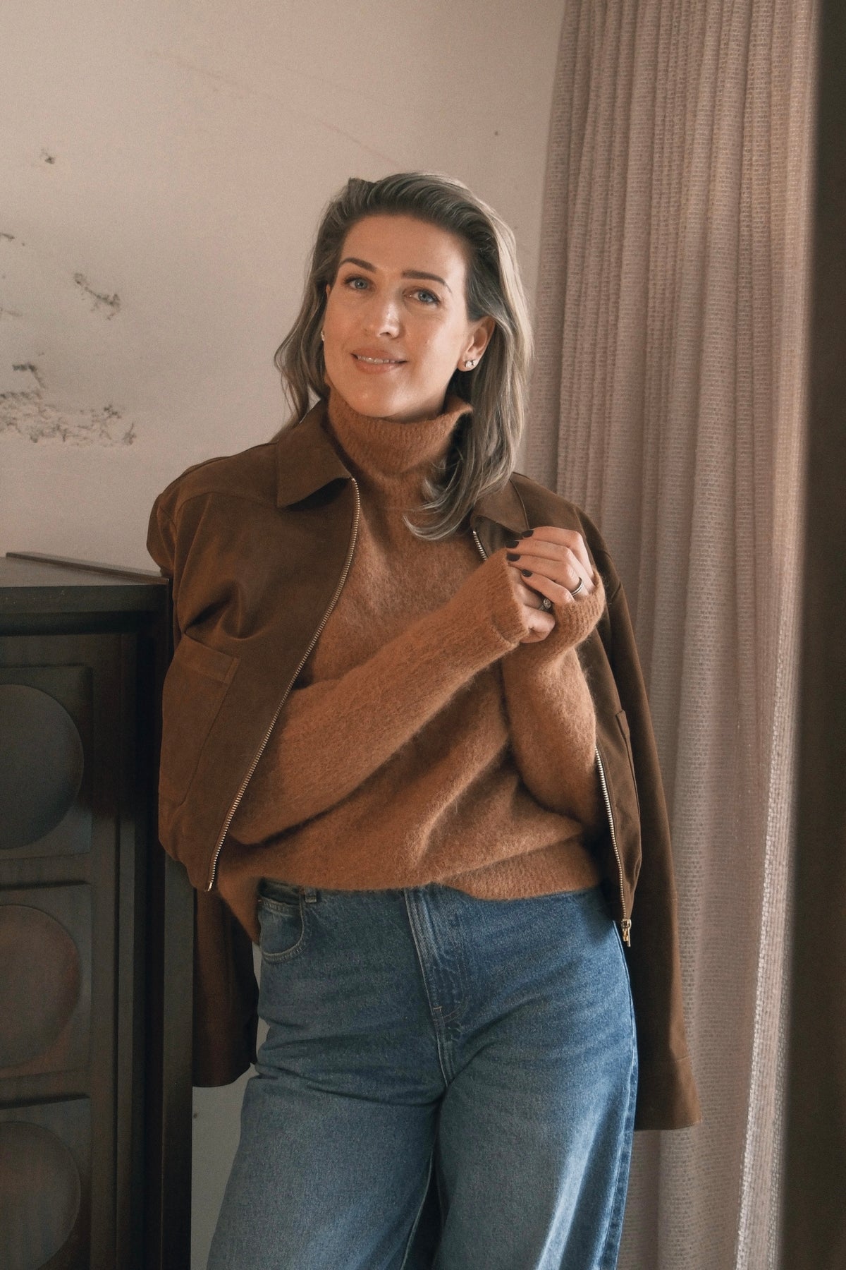 Susie jacket brown